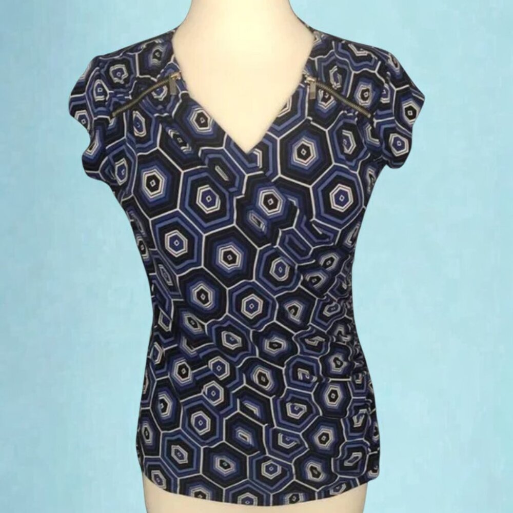 Premise Faux -Wrap Blouse